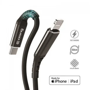 Crong Armor Link Przewód MFi Usb-c na Lightning - Kable USB - miniaturka - grafika 2