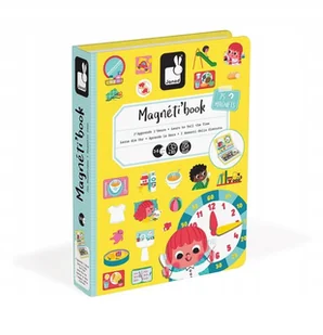 Janod Magnetyczna układanka Uczę się zegarka - Układanki dla dzieci - miniaturka - grafika 22