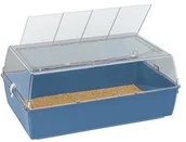 Akcesoria dla gryzoni - Ferplast 57028599 W2 Hamster-i myszy domowe Duna multy, wymiary: 71 x 46 x 31,5 cm, niebieski - miniaturka - grafika 1