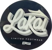 Dodatki do ubrań - LAKAI naklejka LAKAI CIRCLE STICKER ASS3 - miniaturka - grafika 1