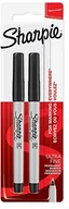Markery permanentne - Sharpie Permanent Marker, bardzo koronki, czarnym, 2 sztuki 1985878 - miniaturka - grafika 1