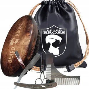 Zestaw do Golenia Brzytwa Pas Pędzel Skrzynka - Zestawy kosmetyków męskich - miniaturka - grafika 3