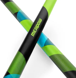 Spokey Kije nordic walking 105-135 cm czarno-zielone MEADOW - Kije trekkingowe - miniaturka - grafika 6