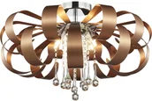 Lampy sufitowe - Luxera Plafon sufitowy 6pł RIBBON 64374 PRE64374 - miniaturka - grafika 1