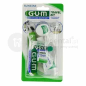 Szczoteczki do zębów - Sunstar GUM Butler TRAVEL KIT (156) - Zestaw podróżny zapewniający odpowiednią pielęgnację jamy ustnej w każdej sytuacji - miniaturka - grafika 1