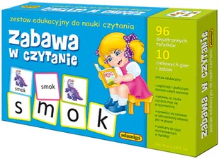 Adamigo Zabawa w czytanie - Gry planszowe - miniaturka - grafika 2