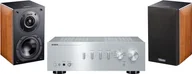Zestawy stereo - Yamaha A-S301 srebrny) + NOTA 240 orzech) - miniaturka - grafika 1
