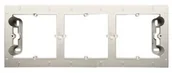 Wyłączniki światła i elektryczne - Kontakt Kontakt_Simon Puszka natynkowa 3-krotna do ramek PREMIUM. Głębokość 35 mm krem DPN3/41 - miniaturka - grafika 1