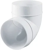 Rury i kanały wentylacyjne - Vents Group Kolanko śr. 125 mm 90 st. - miniaturka - grafika 1