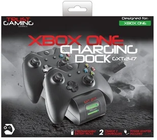 Trust GXT 247 Duo Charging Dock Dla Xbox One Czarny 20406 - Akcesoria do Xbox - miniaturka - grafika 8