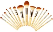 Pędzle do makijażu - Jessup Jessup Bamboo Zestaw 15 Pędzli do Makijażu T140 JESS-T140-15 - miniaturka - grafika 1