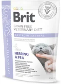 Sucha karma dla kotów - Brit VET Brit Veterinary Diet Gastrointestinal Herring&Pea Sucha Karma dla kota op 400g - miniaturka - grafika 1