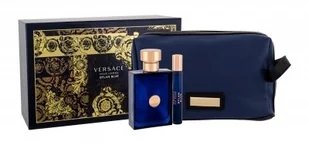 Versace Pour Homme Dylan Blue, zestaw kosmetyków, 2 szt. + kosmetyczka - Zestawy perfum męskich - miniaturka - grafika 3