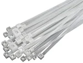 Inne mocowania - NEXANS Opaska kablowa biała 4,8x200 (op.=100szt) NEXANS [j.m.- opk][100] - miniaturka - grafika 1