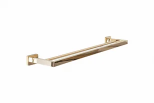 Rea Wieszak łazienkowy dwu ramienny na ręczniki złoty ERLO 2 80005 - Akcesoria łazienkowe - miniaturka - grafika 2