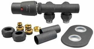 Vario Term ZESTAW TWINS GRAFIT STR. LEWY All in One ATSGS0205CFK/L(PEX) - Zawory i kraniki - miniaturka - grafika 2