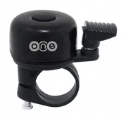 Dzwonki do roweru - One Mini dzwonek rowerowy, czarny - miniaturka - grafika 1