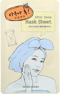 Holika Mask Sheet After Sauna - Maseczka zwężająca pory 18ml 880633435047 - Maseczki do twarzy - miniaturka - grafika 3