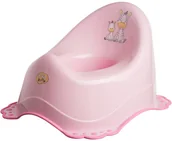 Nocniki - Nocnik 2K z pozytywką Zebra róż jasny/róż - miniaturka - grafika 1