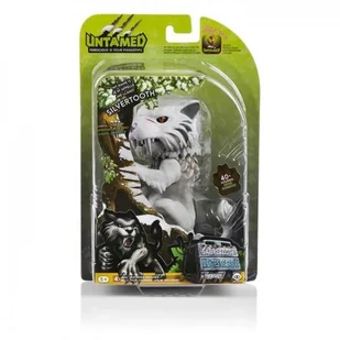 Wow Wee Fingerlings Untamed Sabretooth Interactive Collectible Dinosaur - Silvertooth - Zabawki interaktywne dla dzieci - miniaturka - grafika 2