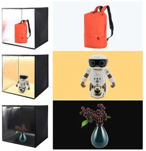 Puluz Namiot bezcieniowy 60cm LED Puluz 3380 lumenów PU5060EU - Namioty fotograficzne bezcieniowe - miniaturka - grafika 9