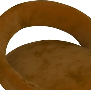 vidaXL Lumarko Stołki barowe, 2 szt., brązowe, obite aksamitem 333267 - Taborety i hokery - miniaturka - grafika 7