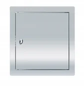 Akcesoria do wentylacji i klimatyzacji - Drzwiczki Rewizyjne Nierdzewne Zatrzask 25x25CM - miniaturka - grafika 1