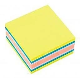 DRect Ateneum Bloczek samoprzylepny 75x75mm Mango - Notesy i bloczki - miniaturka - grafika 2