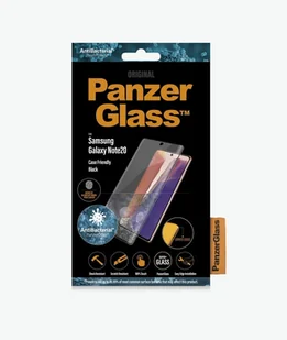 PanzerGlass Curved Super+ Samsung Note 20 N980 Case Friendly Finger Print AntiBacterial czarny/black - Szkła hartowane na telefon - miniaturka - grafika 4