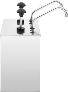 vidaXL Dozownik do sosów, stal nierdzewna, 2 x 3,5 L - Pozostałe akcesoria kuchenne - miniaturka - grafika 3