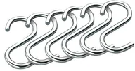 Pozostałe akcesoria barmańskie - Küchenprofi 1051003806 S-hak, chrom 6 sztuki, ze stali nierdzewnej, srebrny, 0,5 x 2,5 x 5,1 cm 221057 - miniaturka - grafika 1