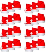 Pozostałe akcesoria świąteczne - vidaXL Czapki Świętego Mikołaja - miniaturka - grafika 1