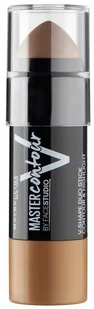 Maybelline New York Master Contour & Highlight Duo Stick - Light 01 - Bronzery i konturowanie twarzy - miniaturka - grafika 6