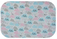 Pieluchy - EGA Pielucha tetrowa 70x80 druk chmurki hello Kids - miniaturka - grafika 1