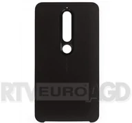 Etui i futerały do telefonów - Nokia Nokia 6.1 Soft Touch Case CC-505 czarny 1A21RSN00VA - miniaturka - grafika 1