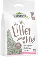 Żwirek dla kotów - Greenwoods Greenwoods Żwirek zbrylający się z naturalnego bentonitu 12 kg - miniaturka - grafika 1