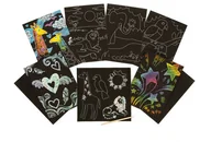 Zabawki kreatywne - Scratch KOLOROWE BALONIKI Zdrapywanki amp Scribble Fantastyczne Smoki - miniaturka - grafika 1