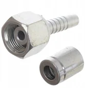 Akcesoria do myjek - Zakucie gwint 3/8 wew. na wąż DN8 tuleja myjki - miniaturka - grafika 1