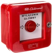 Akcesoria do alarmów - ELEKTROMET Wyłącznik alarmowy samoczynny natynkowy z zamkiem WGZ-1s IP-55 921490 921490 - miniaturka - grafika 1