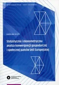Ekonomia - Statystyczna i ekonometryczna analiza konwergencji gospodarczej i społecznej państwa Unii Europejskiej - Kluth Karolina - miniaturka - grafika 1