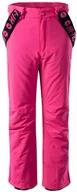 Spodnie narciarskie - HI-TEC Dziecięce Spodnie narciarskie HI-TEC DARIN JR 208776-BEET PURP - miniaturka - grafika 1