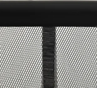 VidaXL Lumarko Moskitiera na drzwi, 4-panelowa, czarna, 240x240 cm! 148712 VidaXL - Moskitiery - miniaturka - grafika 6