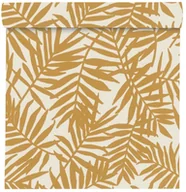 Tapety - Rasch Tapeta Liście 460254 kremowo-brązowa winylowa na flizelinie - miniaturka - grafika 1