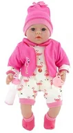 Lalki dla dziewczynek - Lalka bobas 45cm smoczek butelka 519909 - miniaturka - grafika 1