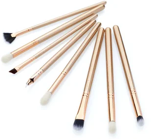 Jessup Jessup T417 Zestaw 8 pędzli do makijażu Golden/Rose gold 44527-uniw - Pędzle do makijażu - miniaturka - grafika 2