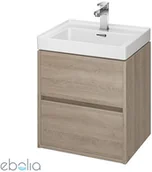 Szafki łazienkowe - Cersanit Szafka z umywalką dąb 50 Crea S801-287) ________AUTORYZOWANY_DYSTRYBUTOR________ ZNALAZŁEŚ TANIEJ$1303 ZADZWOŃ 523-975-159 S801-287 - miniaturka - grafika 1