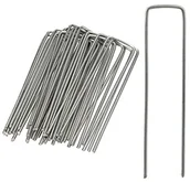 Akcesoria do wc - Relaxdays kotwą przyziemną, 25er zestaw, odporna na rdzę, sfazowanych końcówkami, do wbijania, 15 cm długości, stal ocynkowana, srebrny 10022831 - miniaturka - grafika 1