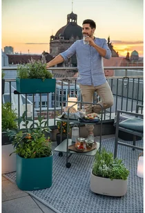 Lechuza Doniczka Pila 35 pastelowy zielony PILA 35 PASTEL ZIELO - Donice - miniaturka - grafika 7