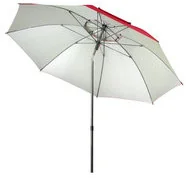 Doppler Parasol plażowy Windprofi, biały, 200x170 cm - Parasole ogrodowe - miniaturka - grafika 3