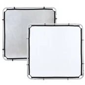 Inne akcesoria studyjne - Lastolite LL LR81131R Tkanina Skylite Small 1.1 x 1.1m Silver/White LL LR81131R - miniaturka - grafika 1